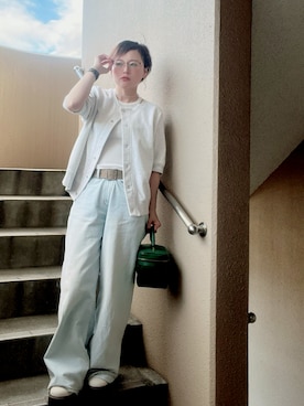 「Ch!iii BAG（チーバック）のアイテム」を使った、akocoa♩¨̮·͜· ︎︎ ︎︎さん（レディース・153cm）の秋コーディネート
