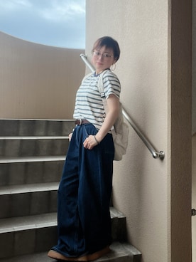 akocoa♩¨̮·͜· ︎︎ ︎︎さん(レディース・153cm)の夏コーディネート