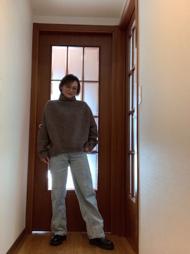 「LINE8（ラインエイト）のアイテム」を使った、akocoa♩¨̮·͜· ︎︎ ︎︎さん（レディース・153cm）の冬コーディネート