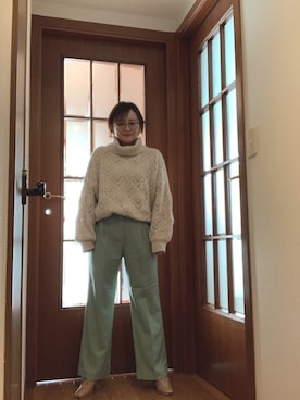 akocoa♩¨̮·͜· ︎︎ ︎︎さん(レディース・153cm)の秋コーディネート