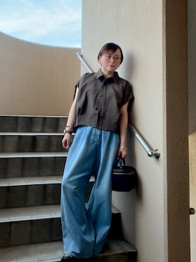 akocoa♩¨̮·͜· ︎︎ ︎︎さん（レディース・153cm）の夏コーディネート