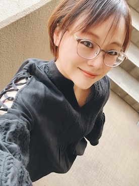 「AMOUR BOX（アムールボックス）のアイテム」を使った、akocoa♩¨̮·͜· ︎︎ ︎︎さん（レディース・153cm）の春コーディネート