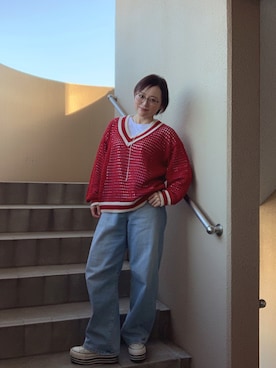 akocoa♩¨̮·͜· ︎︎ ︎︎さん（レディース・153cm）の秋コーディネート