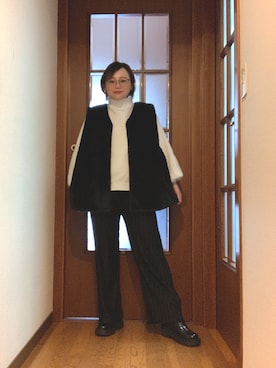 akocoa♩¨̮·͜· ︎︎ ︎︎さん（レディース・153cm）の冬コーディネート