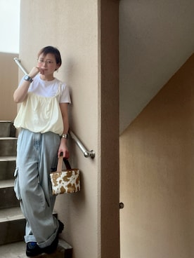 「PAGEBOY（ページボーイ）のアイテム」を使った、akocoa♩¨̮·͜· ︎︎ ︎︎さん（レディース・153cm）の夏コーディネート