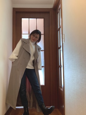 akocoa♩¨̮·͜· ︎︎ ︎︎さん（レディース・153cm）の冬コーディネート