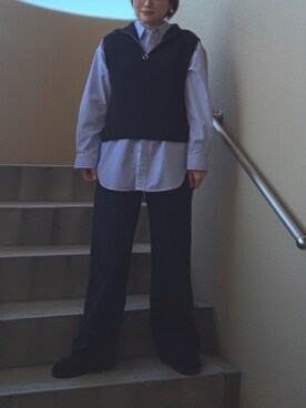 akocoa♩¨̮·͜· ︎︎ ︎︎さん（レディース・153cm）の冬コーディネート