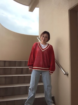 「LINE8（ラインエイト）のアイテム」を使った、akocoa♩¨̮·͜· ︎︎ ︎︎さん（レディース・153cm）の春コーディネート