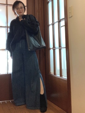 akocoa♩¨̮·͜· ︎︎ ︎︎さん（レディース・153cm）の秋コーディネート