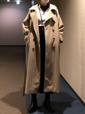 u_tanさん（レディース・169cm）の冬コーディネート