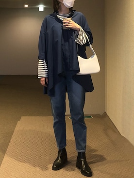 u_tanさん（レディース・169cm）の秋コーディネート