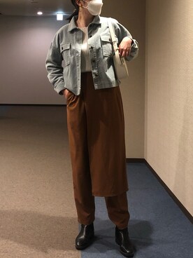 u_tanさん(レディース・169cm)の春コーディネート