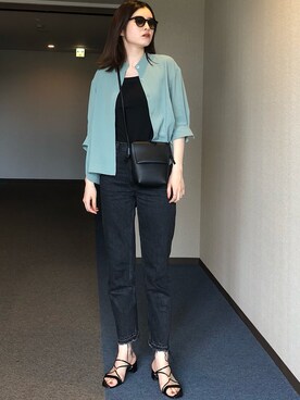 u_tanさん（レディース・169cm）の夏コーディネート