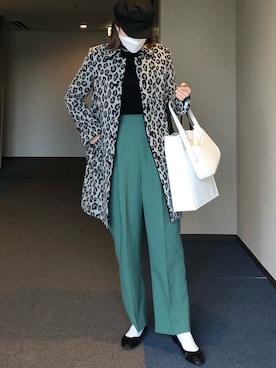 u_tanさん（レディース・169cm）の冬コーディネート