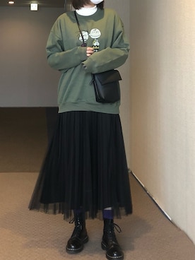 u_tanさん（レディース・169cm）の秋コーディネート