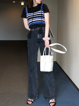 u_tanさん（レディース・169cm）の夏コーディネート