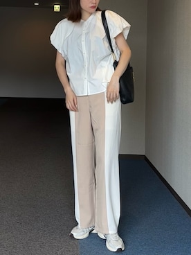 「BLACK BY MOUSSY（ブラックバイマウジー）のアイテム」を使った、u_tanさん（レディース・169cm）の夏コーディネート