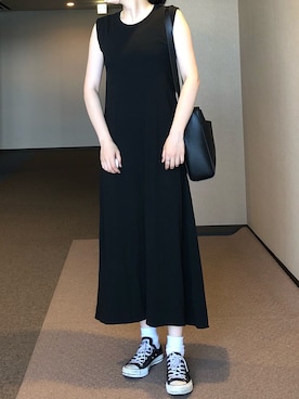 u_tanさん（レディース・169cm）の夏コーディネート