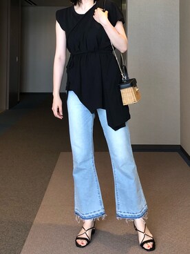 u_tanさん(レディース・169cm)の夏コーディネート