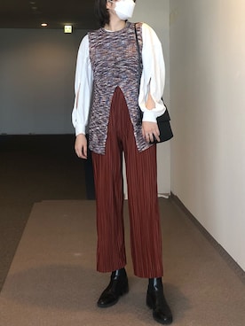 u_tanさん（レディース・169cm）の秋コーディネート