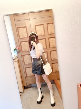   藍さん（レディース・157cm）の秋コーディネート
