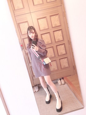   藍さん（レディース・158cm）の秋コーディネート