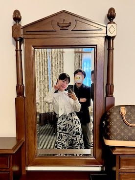 「LOUIS VUITTON（ルイヴィトン）のアイテム（バッグ）」を使った、さ。さん（レディース・163cm）の夏コーディネート