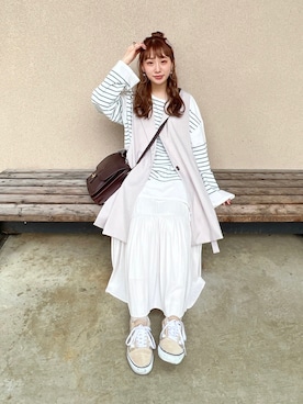 まき みさきさん(レディース・149cm)の春コーディネート