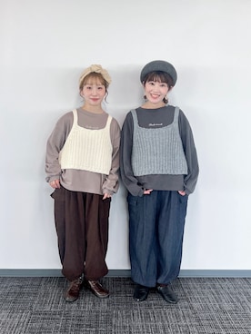 「アイテム（その他）」を使った、まき みさきさん（レディース・149cm・30代）の秋コーディネート