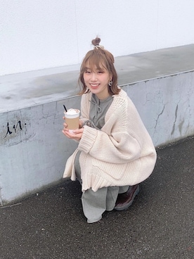 まき みさきさん（レディース・149cm）の冬コーディネート