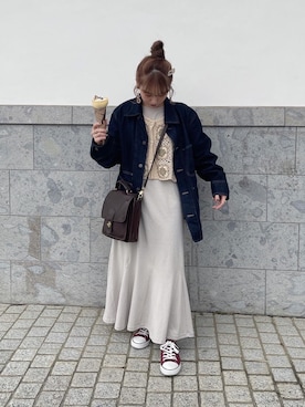 まき みさきさん（レディース・149cm）の春コーディネート