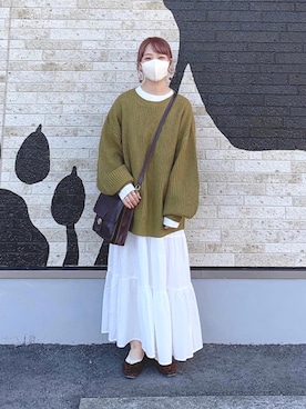 まき みさきさん（レディース・149cm）の秋コーディネート