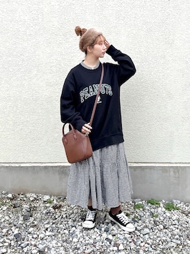 まき みさきさん（レディース・149cm）の秋コーディネート