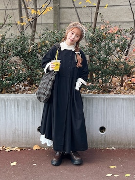 「アイテム（その他）」を使った、まき みさきさん（レディース・149cm・20代）の秋コーディネート