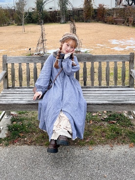 まき みさきさん（レディース・149cm）の冬コーディネート