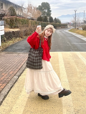 まき みさきさん(レディース・149cm)の冬コーディネート