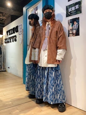 「used mix」｜BRICKさん（メンズ・171cm）の春コーディネート