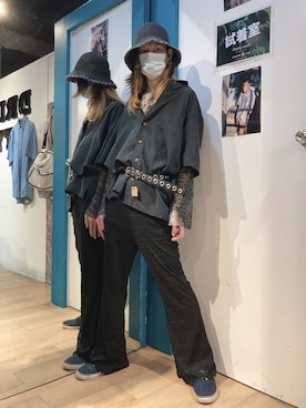 「used mix」｜BRICKさん（メンズ・171cm）の夏コーディネート