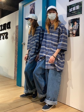 「used mix」｜BRICKさん（メンズ・171cm）の夏コーディネート