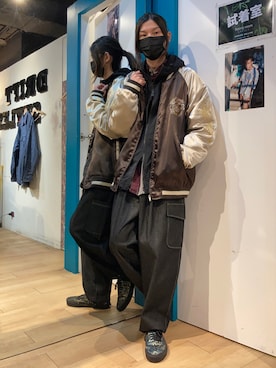「used mix」｜BRICKさん（メンズ・171cm）の春コーディネート