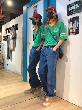 「used mix」｜BRICKさん（メンズ・171cm）の春コーディネート