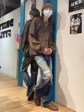 「Vintage mix」｜BRICKさん（メンズ・170cm）の秋コーディネート