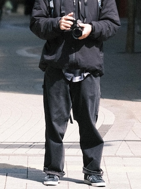 「ARC'TERYX（アークテリクス）のアイテム（スタジャン）」を使った、patrickさん（メンズ・176cm）の春コーディネート