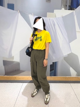 「SHIPS（シップス）のアイテム」を使った、PECOさん（レディース・158cm）の夏コーディネート
