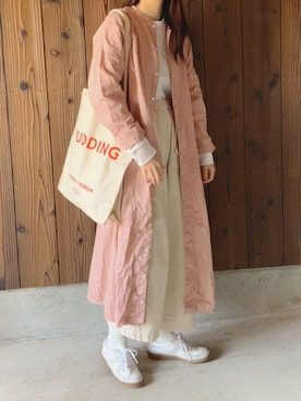 「STEPS（ステップス）のアイテム」を使った、shokoさん（レディース・159cm）の春コーディネート