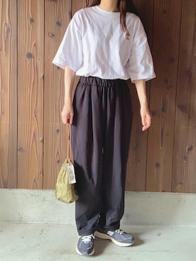 「newbalance2002」｜shokoさん（レディース・159cm）の夏コーディネート