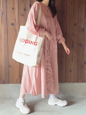 「STEPS（ステップス）のアイテム」を使った、shokoさん（レディース・159cm）の秋コーディネート