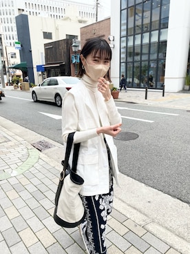 asami ogawaraさん（レディース・162cm）の春コーディネート