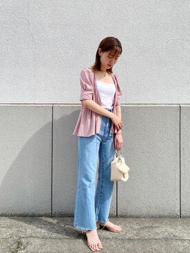 asami ogawaraさん（レディース・162cm）の夏コーディネート