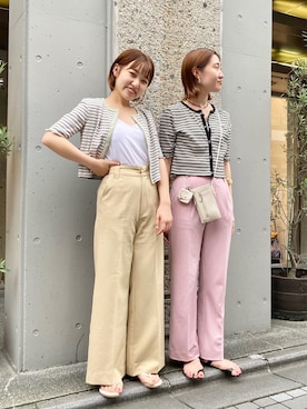 asami ogawaraさん（レディース・162cm）の夏コーディネート